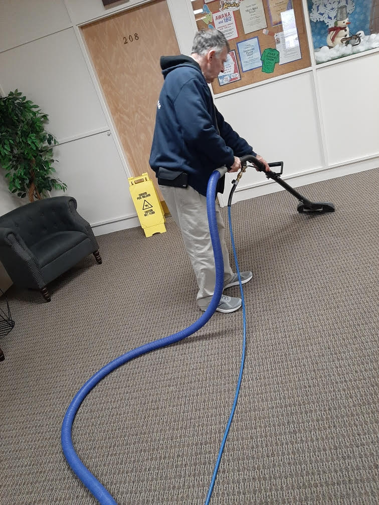 Church office carpet cleaning in Hammond