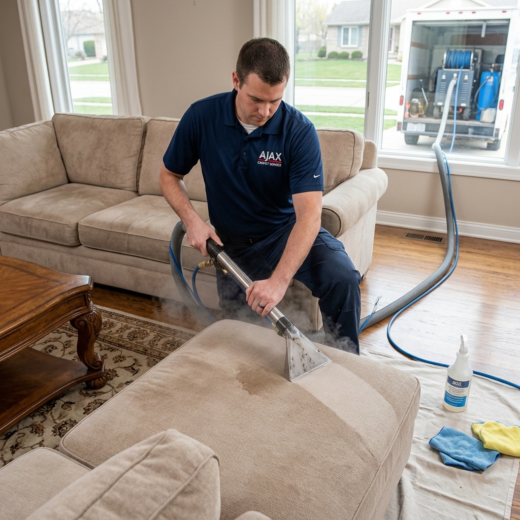 Expert Upholstery Steam Cleaning for Northwest Indiana Homes